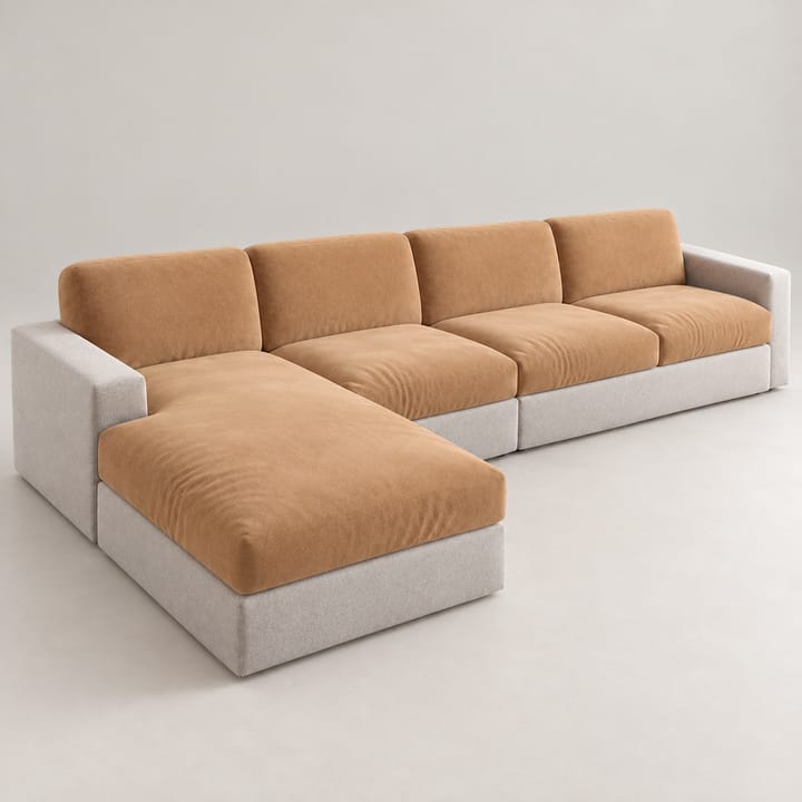 The Plush Velvet Cushion Cover, Camel