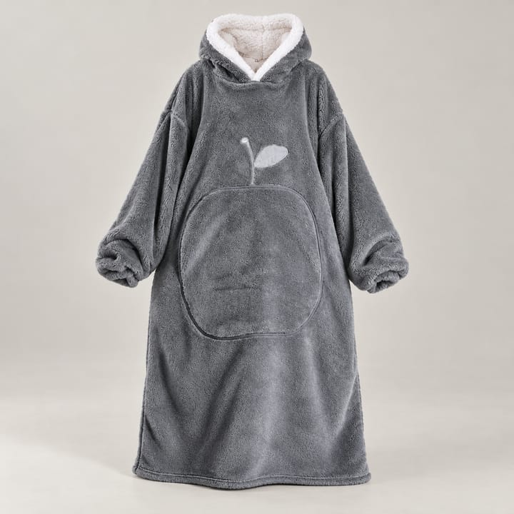 The Hooded Fleece Wearable Blanket, Light gray