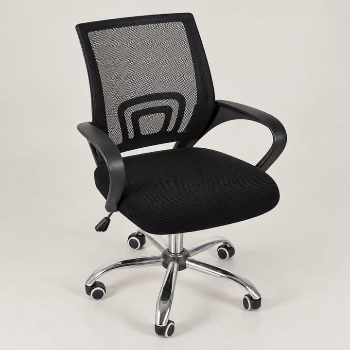 The Stretch Jacquard Office Chair Seat Cover, Black