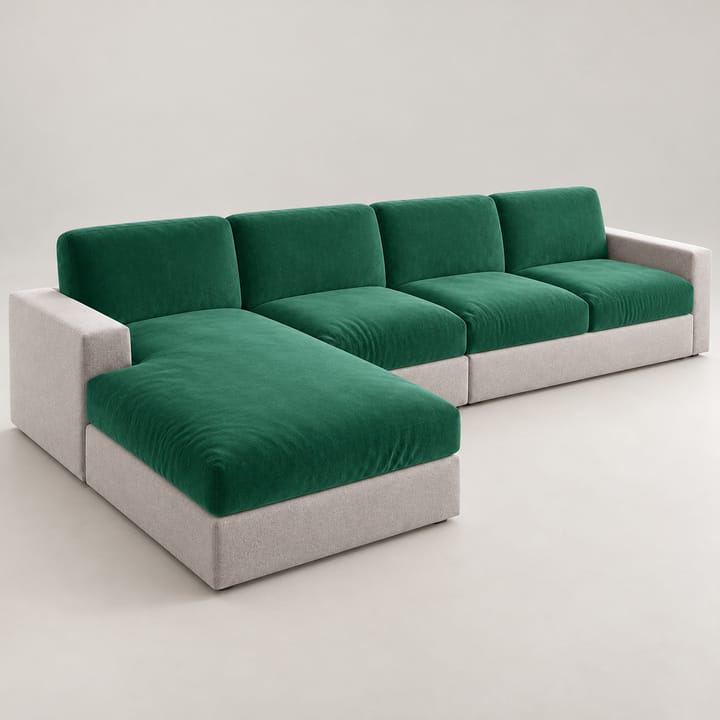 The Plush Velvet Cushion Cover, Forest Green