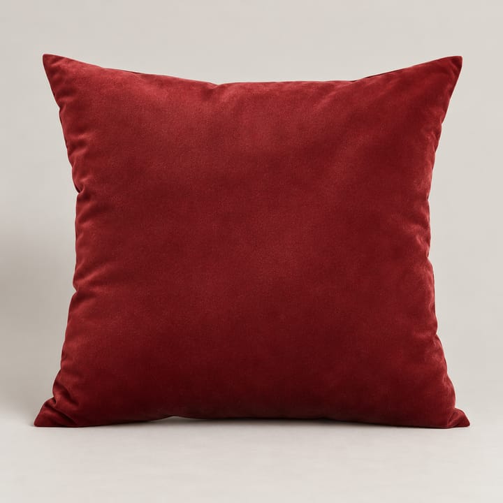 The Solid Velvet Pillow Cover, Wine red