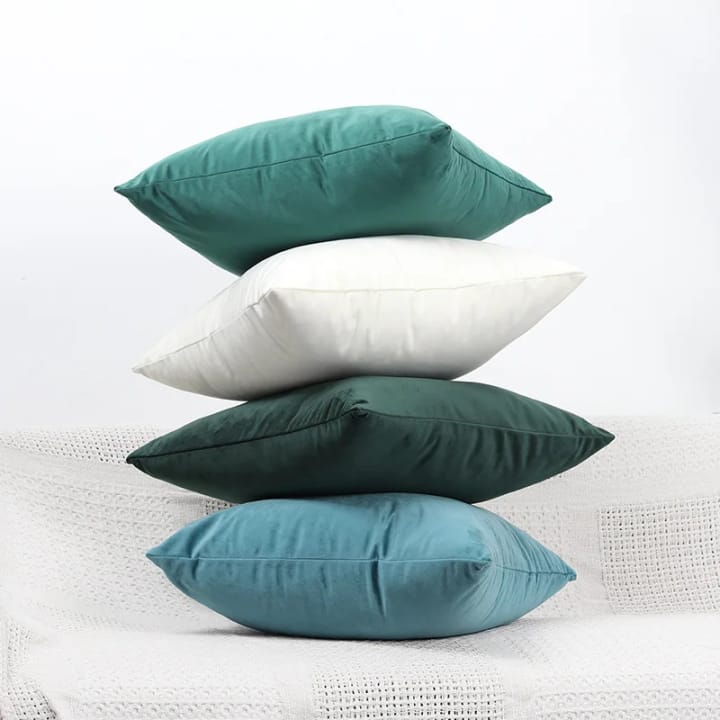 The Solid Velvet Pillow Cover