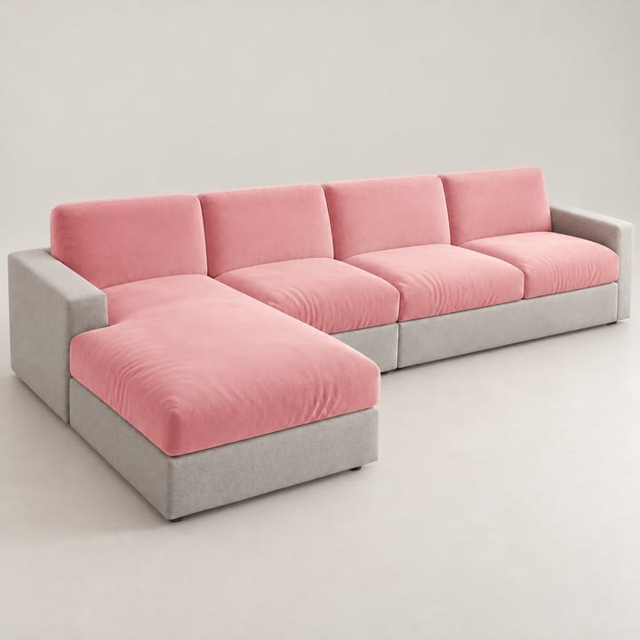 The Plush Velvet Cushion Cover, Pink