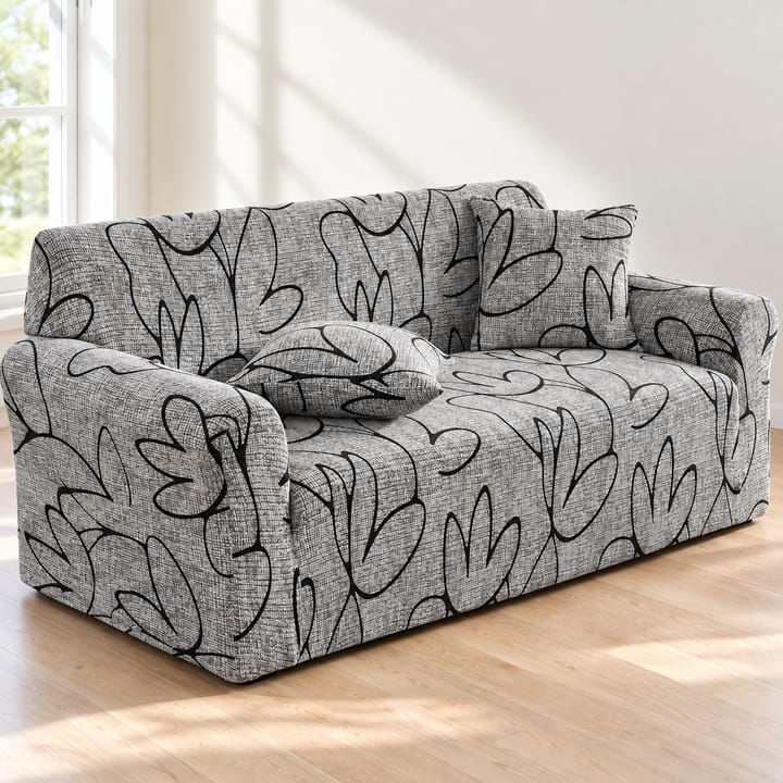The Printed Jacquard Stretch Couch Cover
