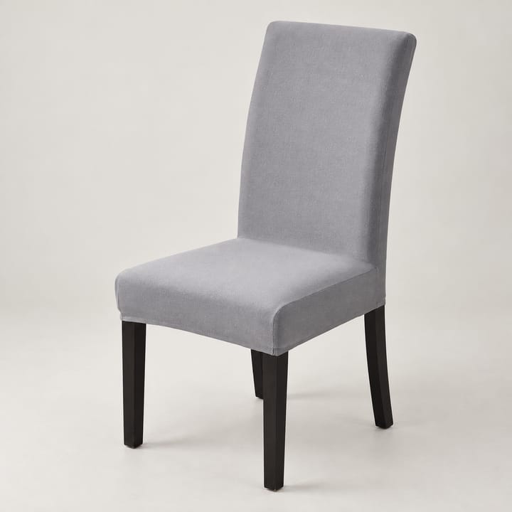 The Stretch Knit Dining Chair Cover, Light gray