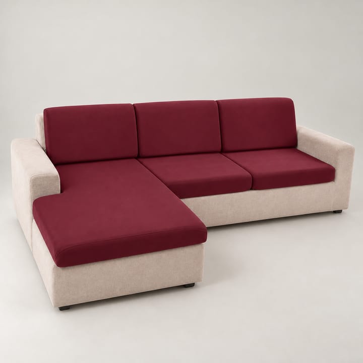 The Water-Repellent Cushion Cover, Wine Red