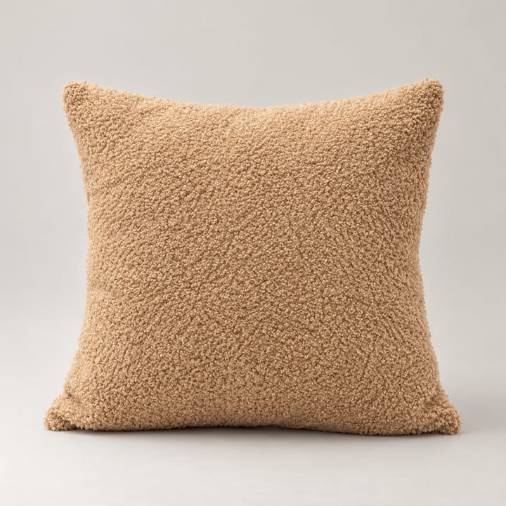 The Teddy Faux Fur Pillow Cover, Coffee