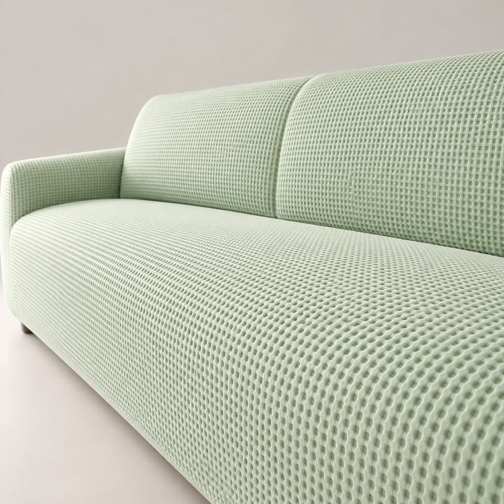 The Waffle Grid Stretch Seat Cover, Light green