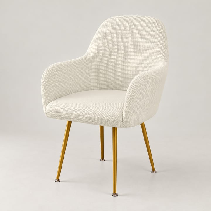 The Corn-Grain Waterproof Chair Cover, Beige