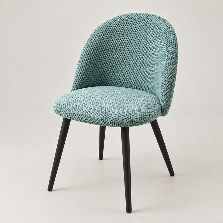 The Tatting Weave Dining Chair Cover, Teal