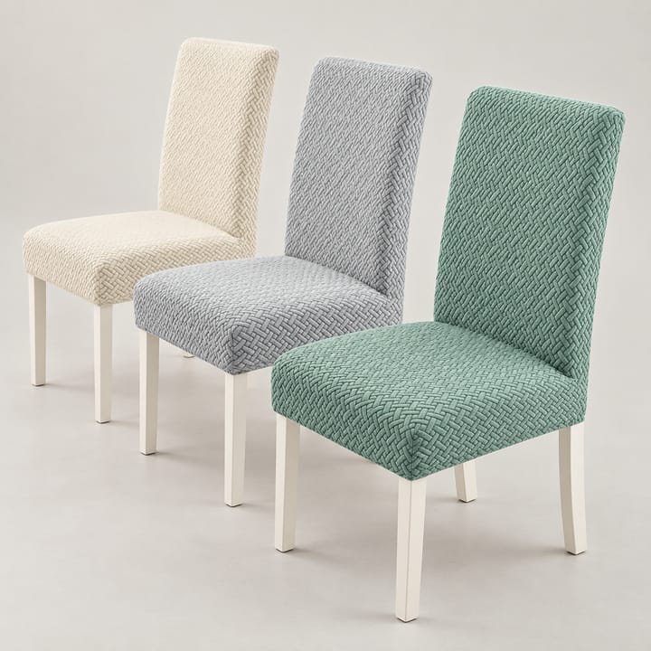 The Jacquard Stretch Dining Chair Cover