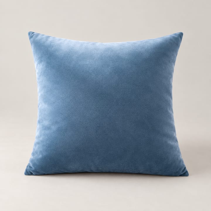 The Solid Velvet Cushion Cover, Blue