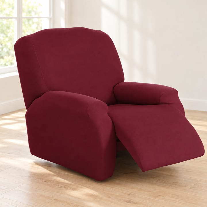 The Four Piece Stretch Recliner Cover Set