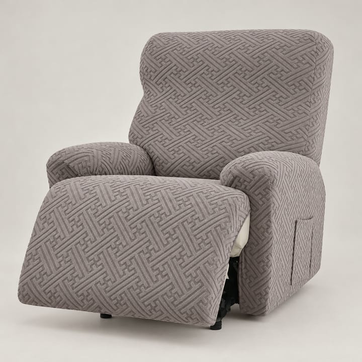 The Split Jacquard Recliner Cover, Khaki