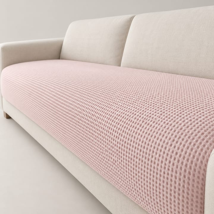 The Waffle Grid Stretch Seat Cover, Pink