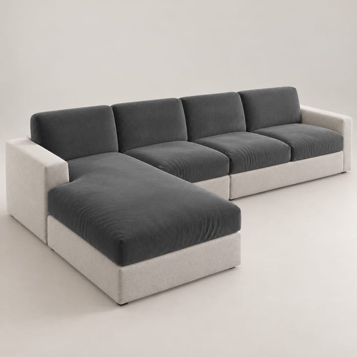 The Plush Velvet Cushion Cover, Charcoal