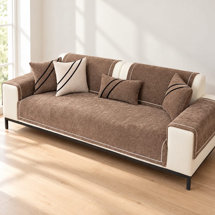 The Chenille Non-Slip Sofa Cover