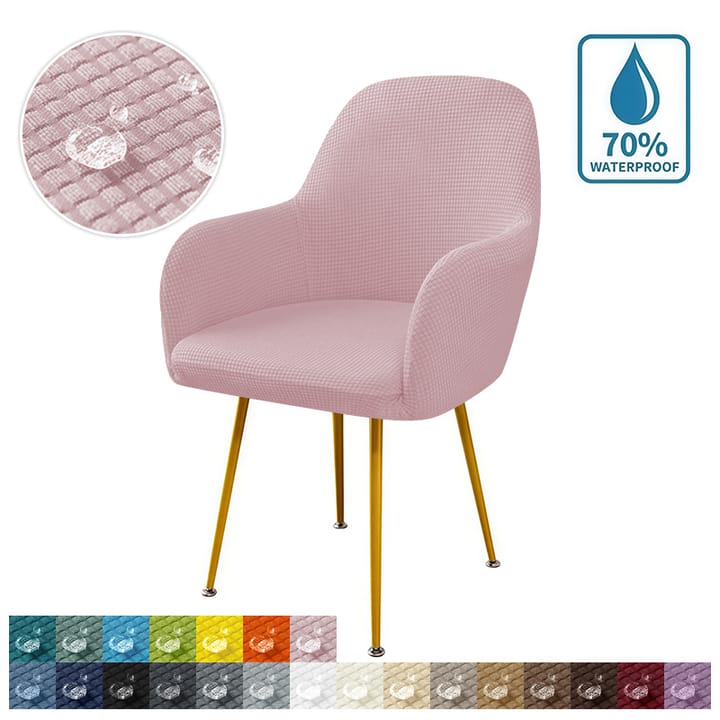 The Corn-Grain Waterproof Chair Cover, Pink