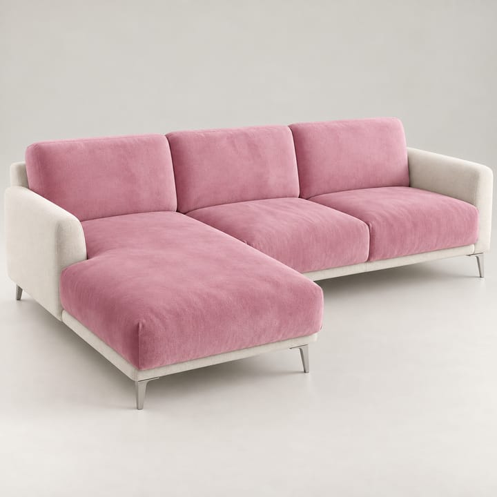 The Plush Velvet Sectional Cushion Cover, Pink