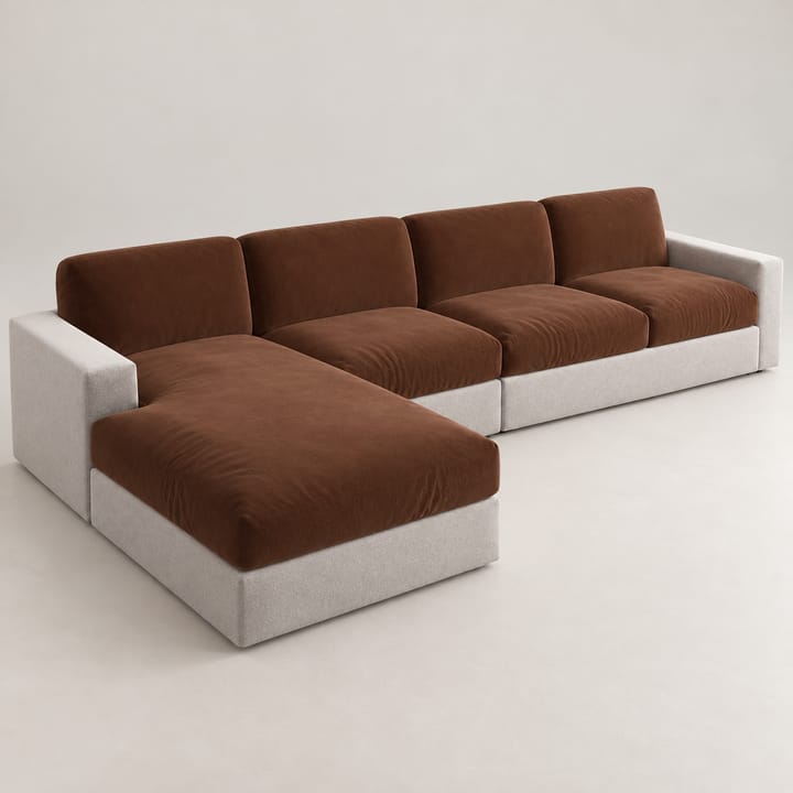 The Plush Velvet Cushion Cover, Chocolate