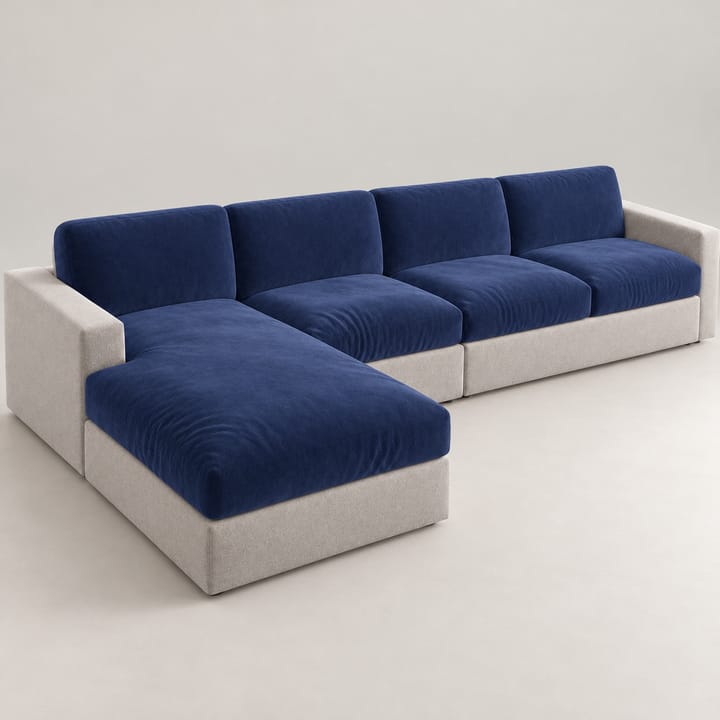 The Plush Velvet Cushion Cover, Navy