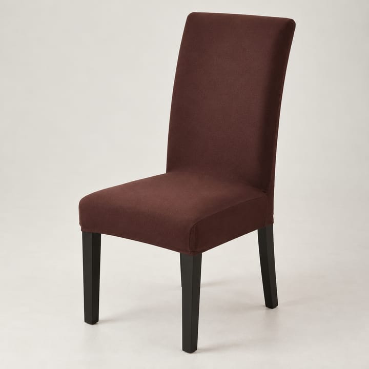 The Stretch Knit Dining Chair Cover, Brown