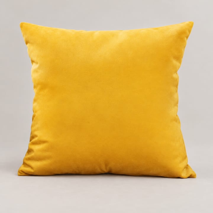 The Solid Velvet Pillow Cover, Yellow