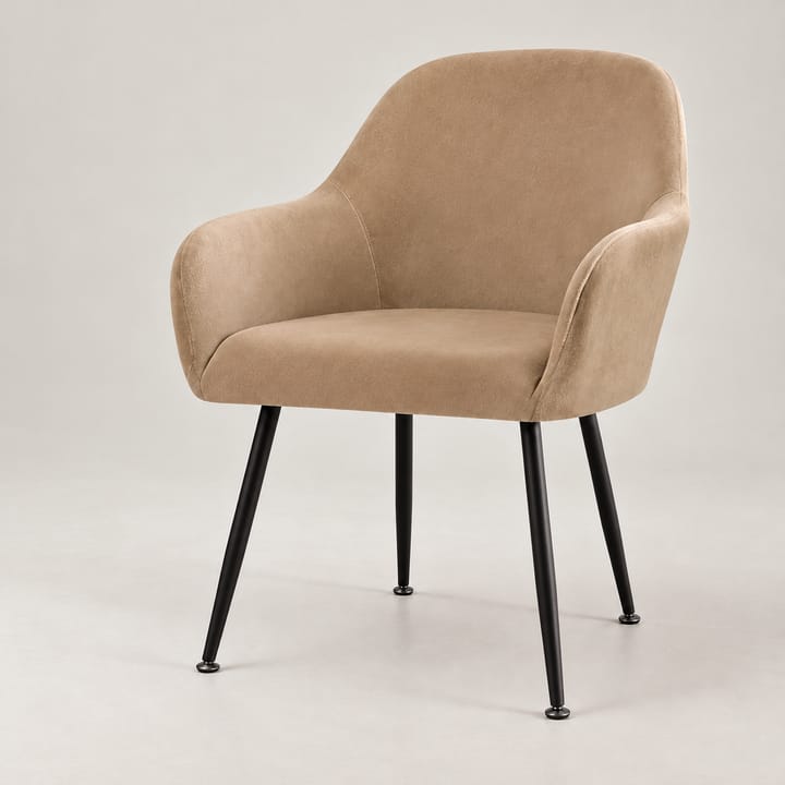 The Velvet Armchair Dining Cover, Camel