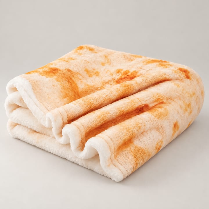 The Tortilla Print Round Throw Blanket