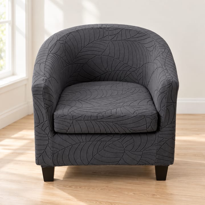 The Leaf Jacquard Tub Chair Cover