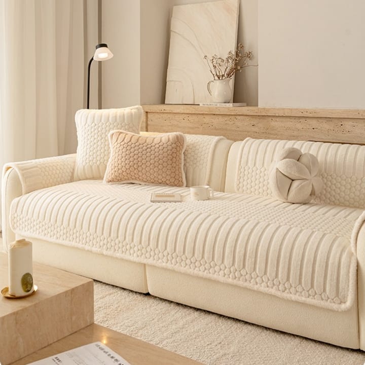 The Tufted Fleece Couch Cover