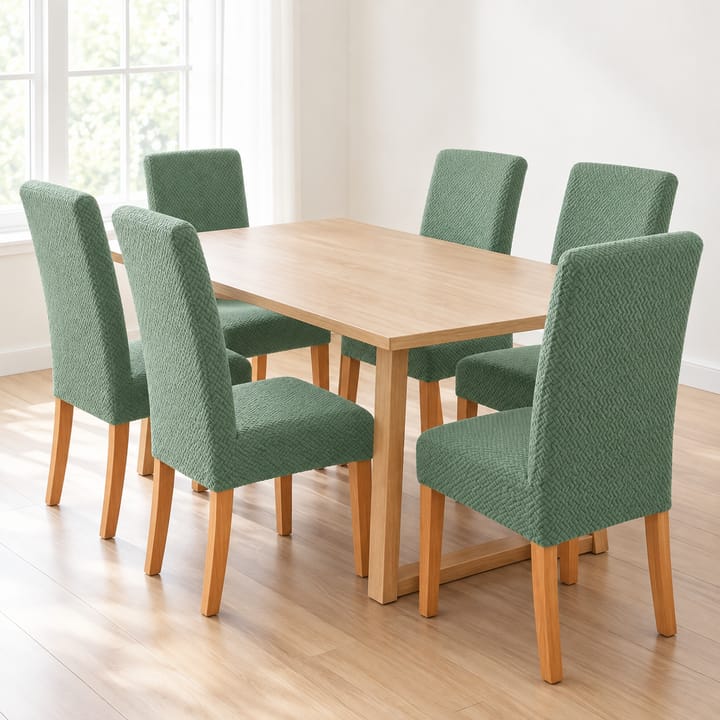The Jacquard Stretch Dining Chair Cover