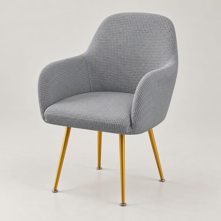The Corn-Grain Waterproof Chair Cover, Light gray