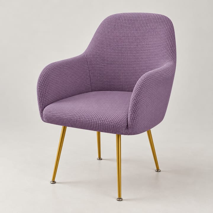 The Corn-Grain Waterproof Chair Cover, Purple