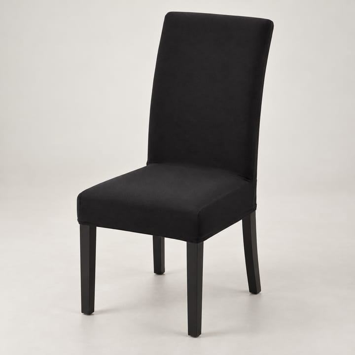 The Stretch Knit Dining Chair Cover, Black