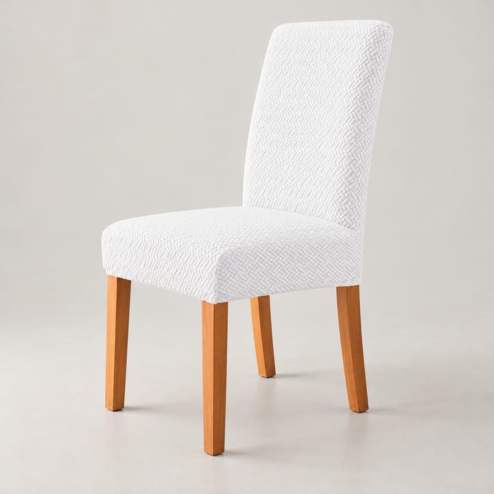 The Jacquard Stretch Dining Chair Cover, Pink