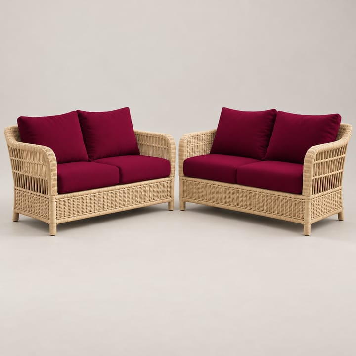 The Milk Silk Cushion Cover, Burgundy