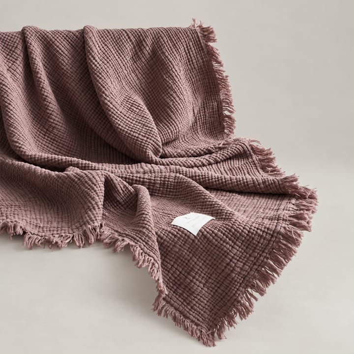 The Fringed Gauze Throw