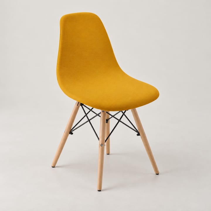 The Smooth Stretch Dining Chair Cover, Yellow