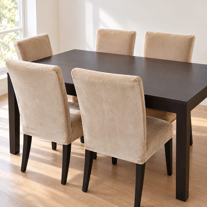 The Stretch Velvet Dining Chair Cover