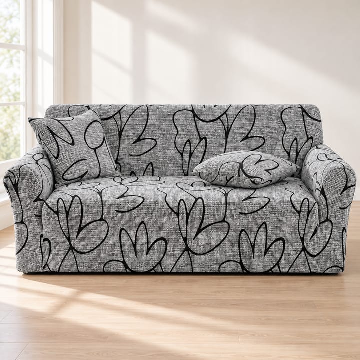 The Printed Jacquard Stretch Couch Cover