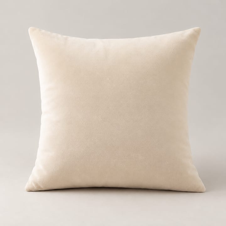 The Solid Velvet Cushion Cover, White