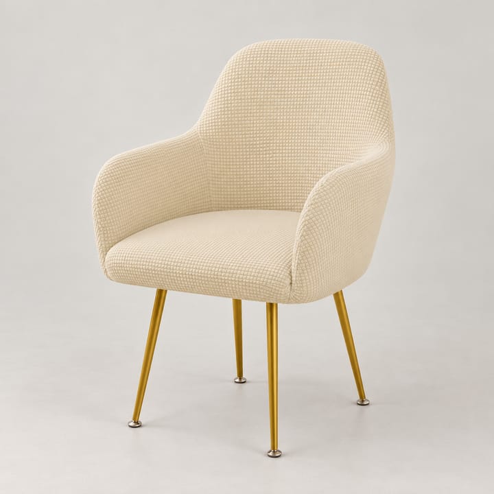 The Corn-Grain Waterproof Chair Cover, Apricot