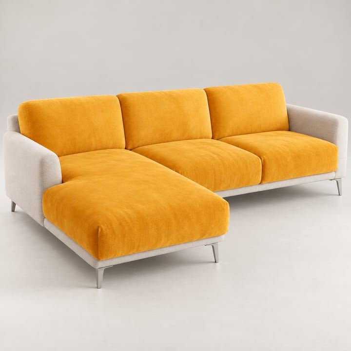 The Plush Velvet Sectional Cushion Cover, Gold
