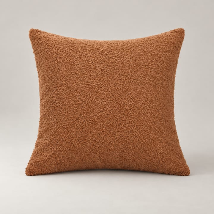 The Teddy Faux Fur Pillow Cover, Brown
