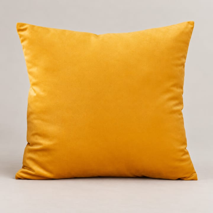 The Solid Velvet Pillow Cover, Lemon yellow