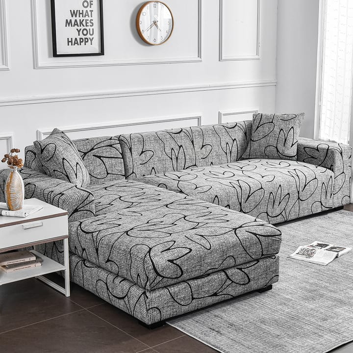 The Printed Jacquard Stretch Couch Cover