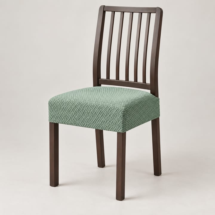 The Jacquard Stretch Dining Seat Cover, Burgundy