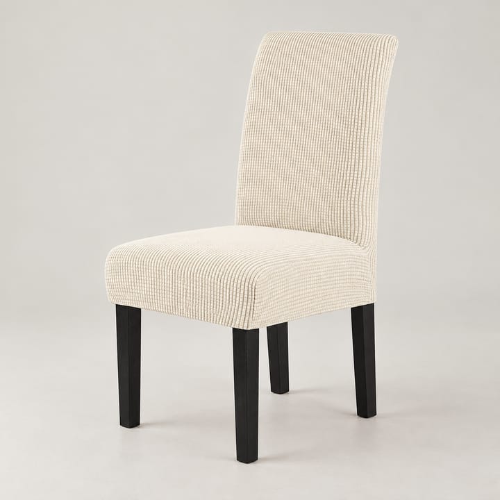 The Checked Jacquard Stretch Dining Chair Cover