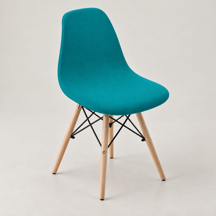 The Smooth Stretch Dining Chair Cover, Teal green
